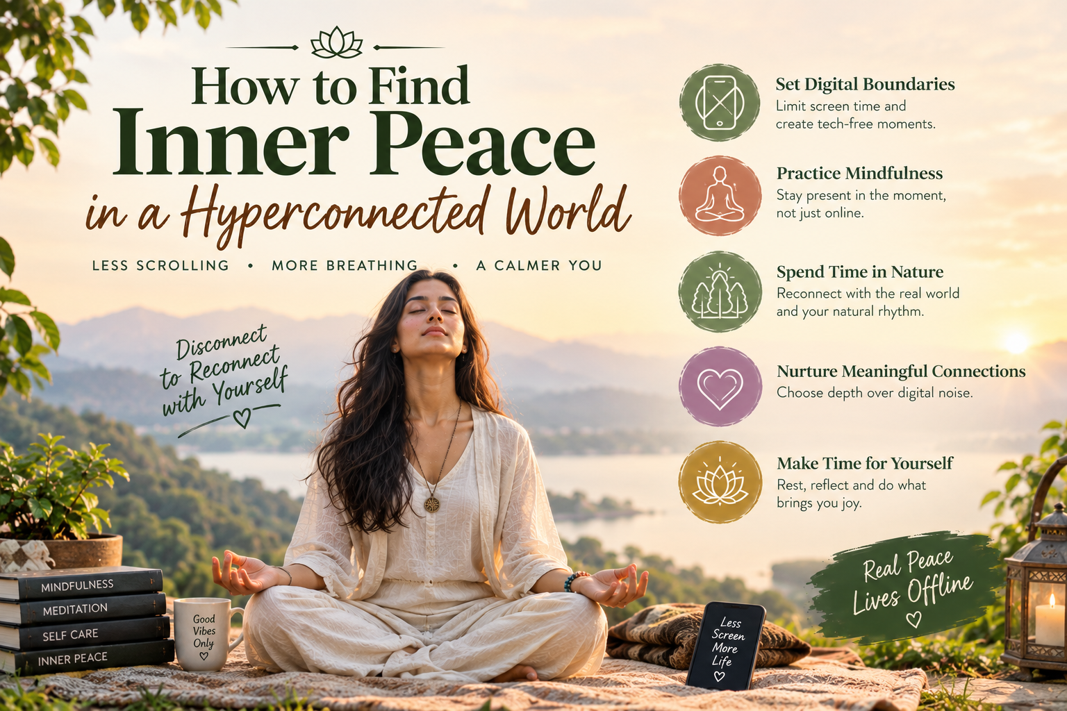 How to Find Inner Peace in a Hyperconnected World